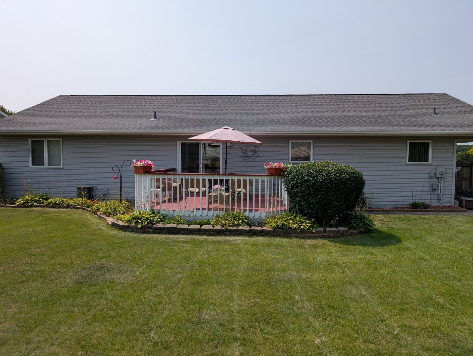 Fenced Backyard/Deck